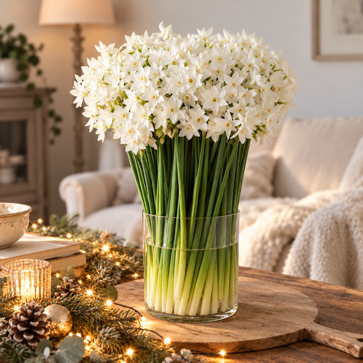 The Christmas Paperwhite Winter Wonderland